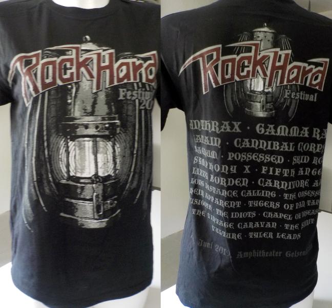 Metal Attack Merch Shop - Rock Hard Festival 2019 - T-Shirt Grubenlampe